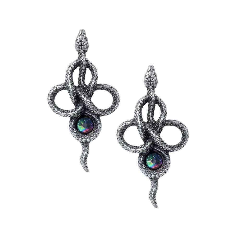 Alchemy Gothic Tercia Serpent Earrings - Alchemy Gothic - Flyclothing LLC