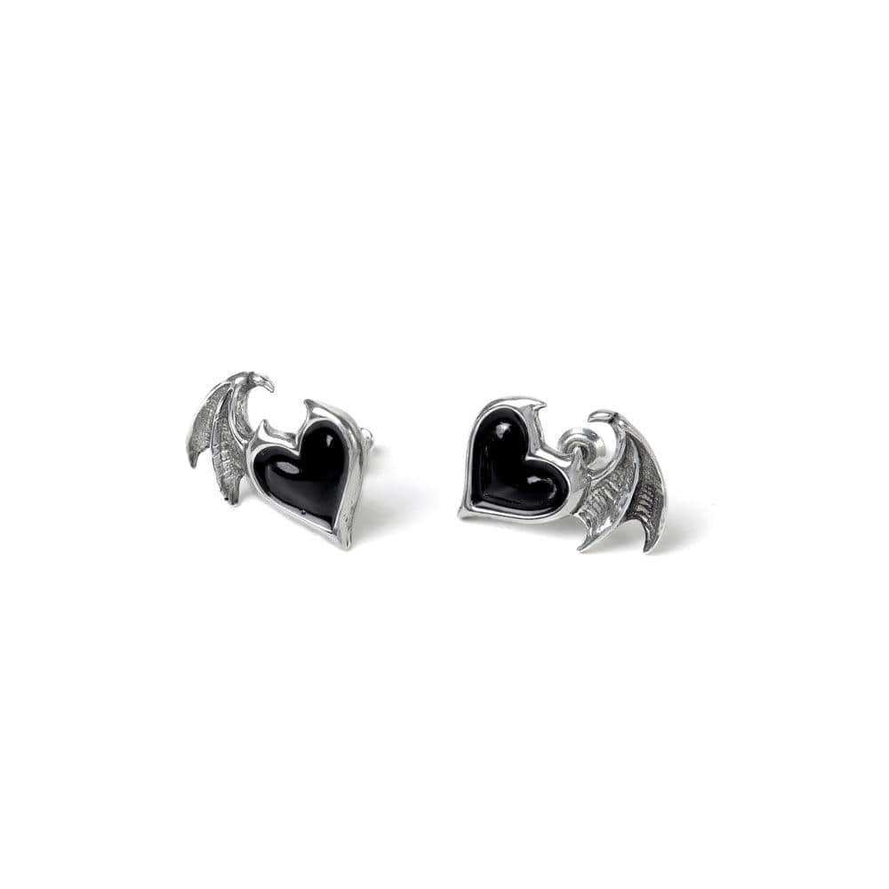 Alchemy Gothic Blacksoul Ear Studs - Alchemy Gothic - Flyclothing LLC