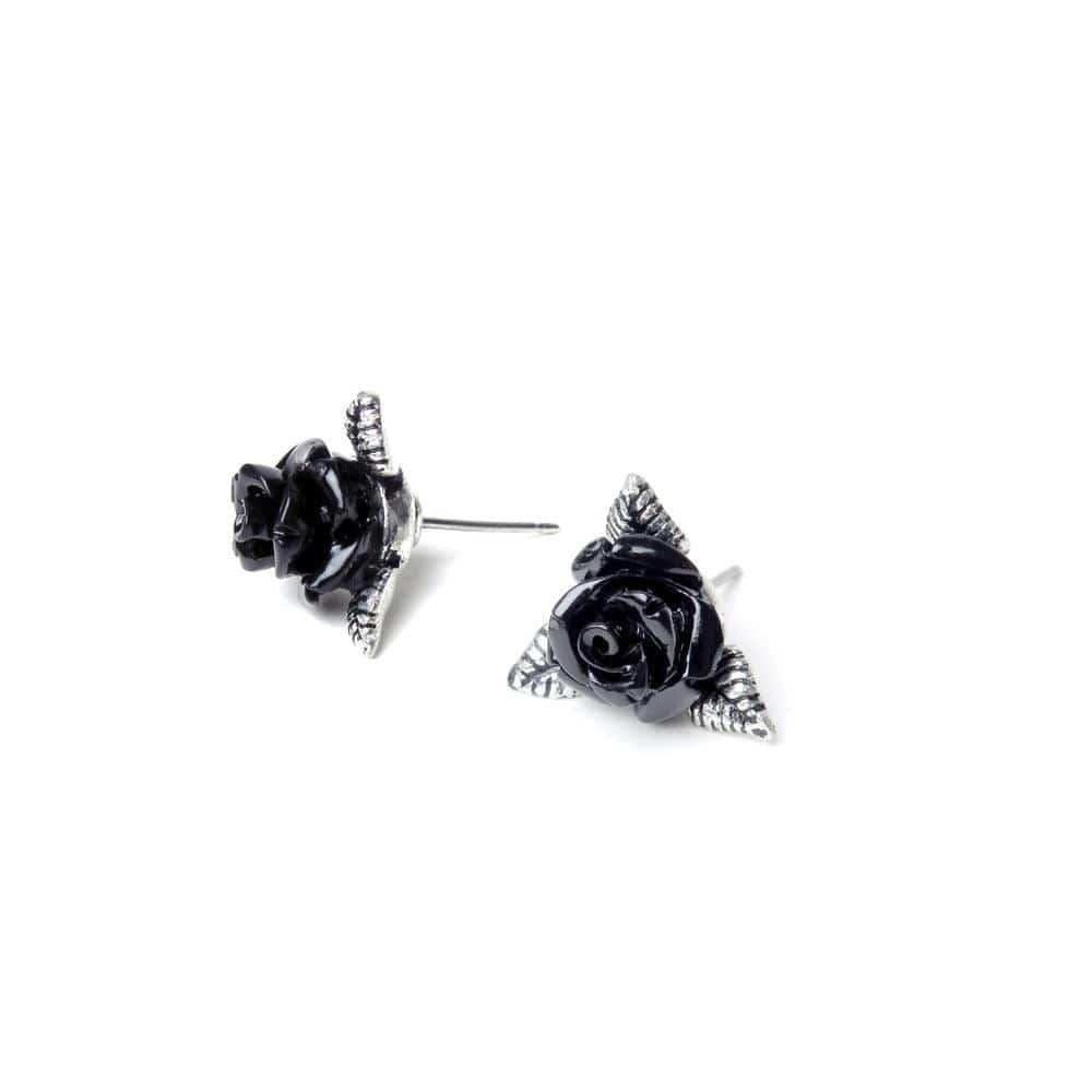 Alchemy Gothic Ring O'Roses Ear Studs - Alchemy Gothic - Flyclothing LLC