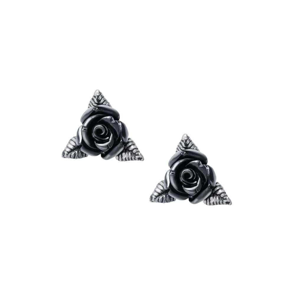 Alchemy Gothic Ring O'Roses Ear Studs - Alchemy Gothic - Flyclothing LLC