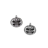 Alchemy Gothic Pumpkin Skull Studs - Alchemy Gothic - Flyclothing LLC