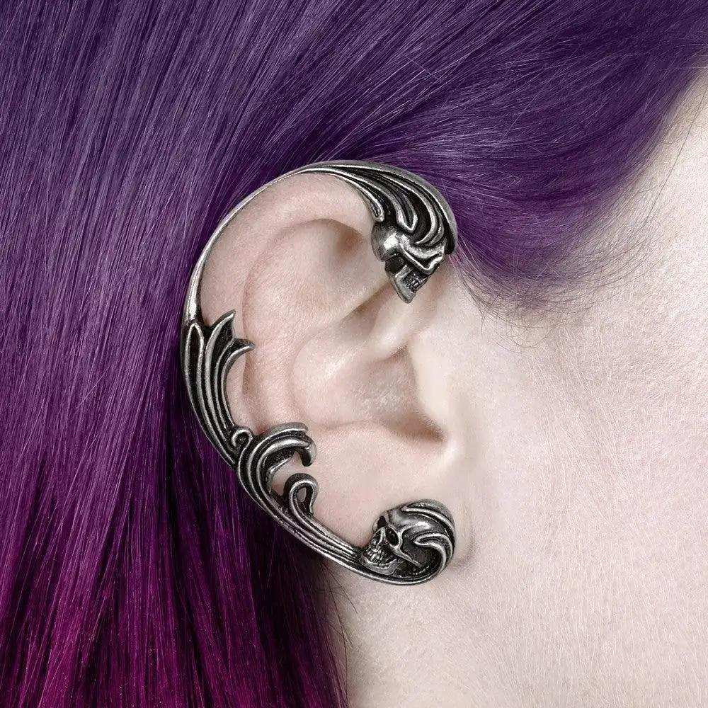 Alchemy Gothic Dece's de Rocaille Ear Wrap - Alchemy Gothic - Flyclothing LLC