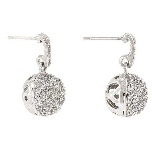 CZ Ball Dangle Earrings - JGI - Flyclothing LLC