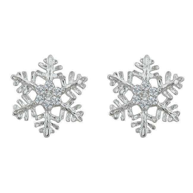 Snowflake Stud Earrings - JGI - Flyclothing LLC