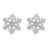 Snowflake Stud Earrings - JGI - Flyclothing LLC