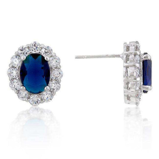 Royal Wedding Sapphire Earrings - JGI - Flyclothing LLC