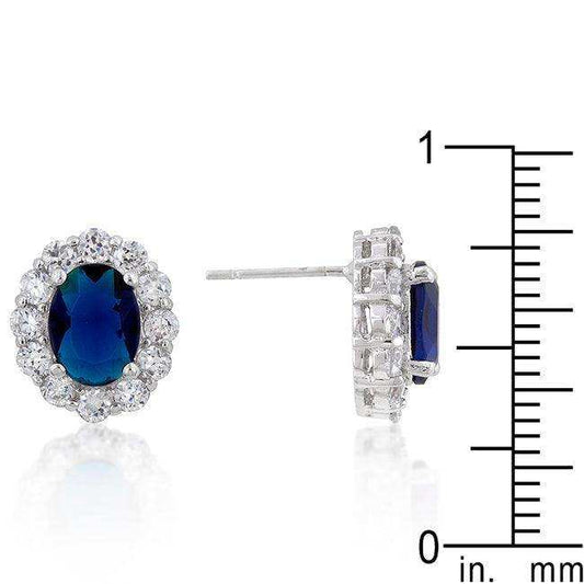 Royal Wedding Sapphire Earrings - JGI - Flyclothing LLC