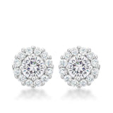 Bella Bridal Earrings in Clear - JGI - Flyclothing LLC