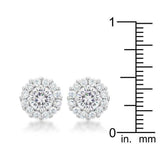 Bella Bridal Earrings in Clear - JGI - Flyclothing LLC
