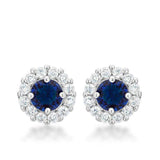 Bella Bridal Earrings in Blue - JGI - Flyclothing LLC