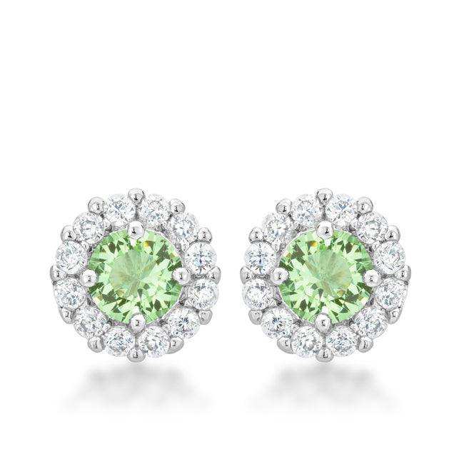 Bella Bridal Earrings in Peridot - JGI - Flyclothing LLC