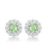 Bella Bridal Earrings in Peridot - JGI - Flyclothing LLC