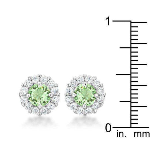 Bella Bridal Earrings in Peridot - JGI - Flyclothing LLC