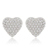 Special Pave Heart Earrings - JGI - Flyclothing LLC