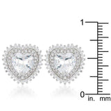 Halo Heart Earrings - JGI - Flyclothing LLC