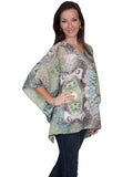 Scully MULTI PRINTED KAFTAN BLOUSE - Scully Leather - Flyclothing LLC