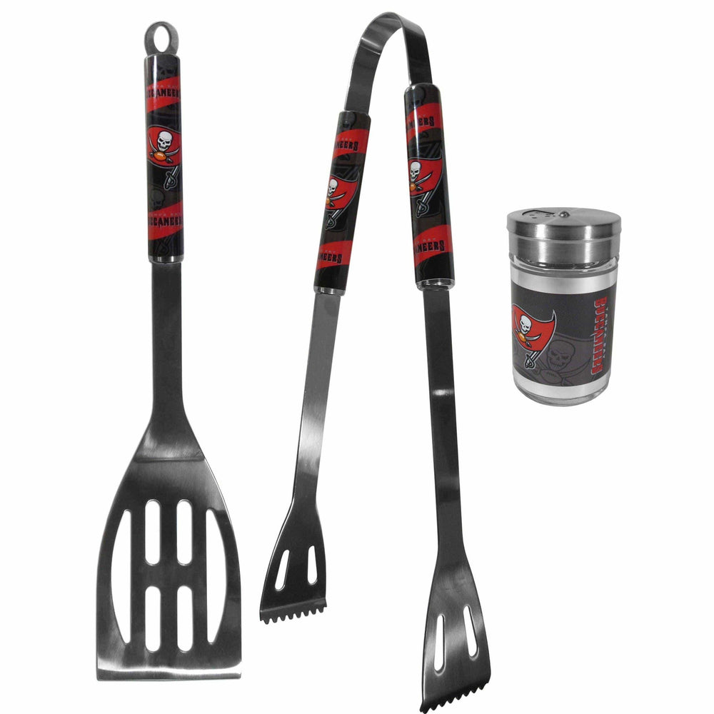 Tampa Bay Buccaneers 2pc BBQ Set with Season Shaker - Siskiyou Buckle - Flyclothing LLC