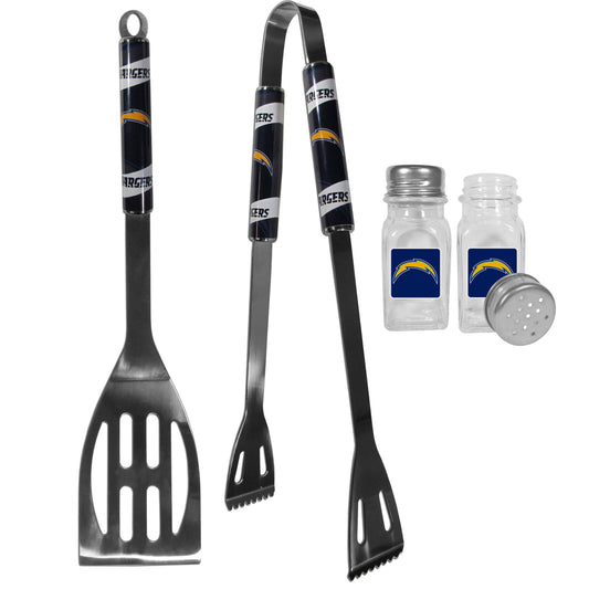 Los Angeles Chargers 2pc BBQ Set with Salt & Pepper Shakers - Flyclothing LLC