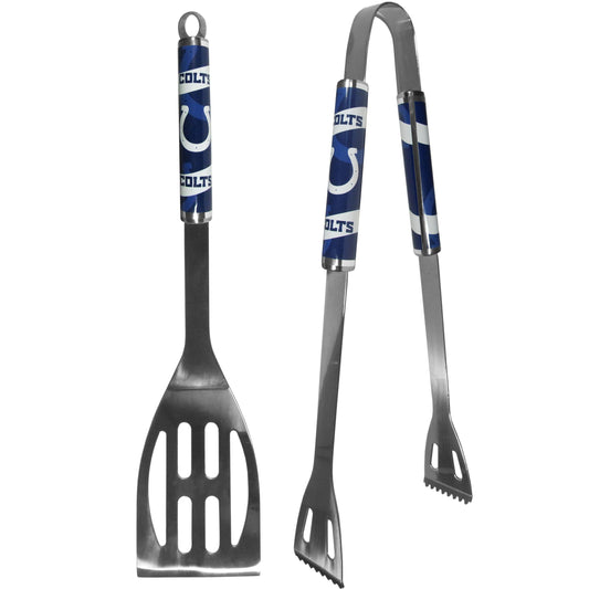 Indianapolis Colts 2 pc Steel BBQ Tool Set - Flyclothing LLC