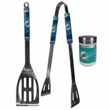 Miami Dolphins 2pc BBQ Set with Season Shaker - Siskiyou Buckle - Flyclothing LLC