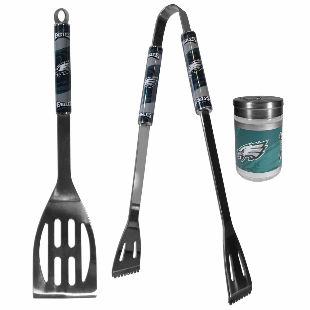 Philadelphia Eagles 2pc BBQ Set with Season Shaker - Siskiyou Buckle - Flyclothing LLC