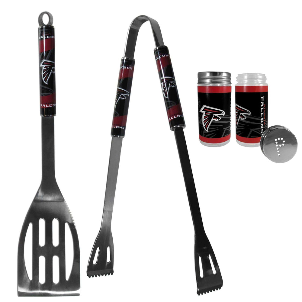Atlanta Falcons 2pc BBQ Set with Tailgate Salt & Pepper Shakers - Siskiyou Buckle - Flyclothing LLC