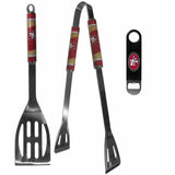 San Francisco 49ers 2 pc BBQ Set and Bottle Opener - Siskiyou Buckle - Flyclothing LLC