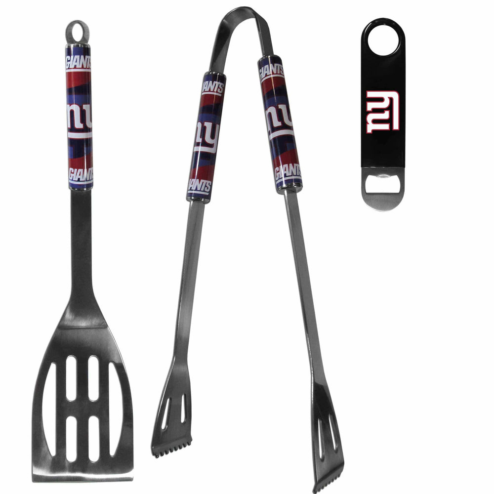 New York Giants 2 pc BBQ Set and Bottle Opener - Siskiyou Buckle - Flyclothing LLC