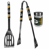 Green Bay Packers 2pc BBQ Set with Season Shaker - Siskiyou Buckle - Flyclothing LLC