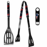 New England Patriots 2 pc BBQ Set and Bottle Opener - Siskiyou Buckle - Flyclothing LLC
