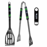 Seattle Seahawks 2 pc BBQ Set and Bottle Opener - Siskiyou Buckle - Flyclothing LLC
