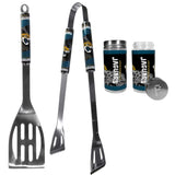 Jacksonville Jaguars 2pc BBQ Set with Tailgate Salt & Pepper Shakers - Siskiyou Buckle - Flyclothing LLC