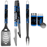 Carolina Panthers 3 pc Tailgater BBQ Set and Salt and Pepper Shaker Set - Siskiyou Buckle - Flyclothing LLC