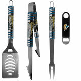 Jacksonville Jaguars 3 pc BBQ Set and Bottle Opener - Siskiyou Buckle - Flyclothing LLC