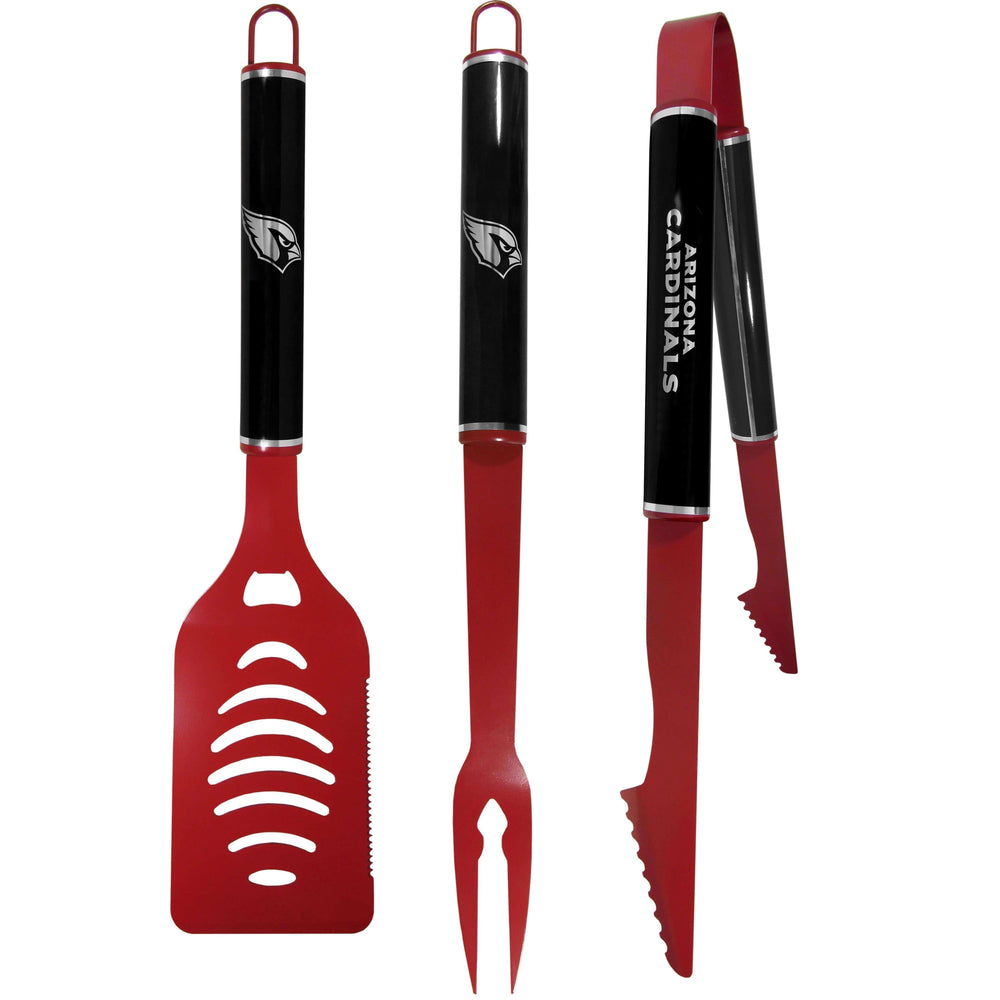 Arizona Cardinals 3 pc Color and Black BBQ Set - Siskiyou Buckle - Flyclothing LLC