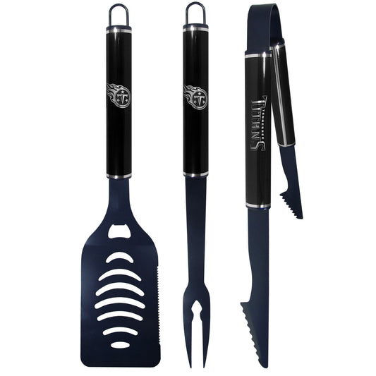 Tennessee Titans 3 pc Color and Black BBQ Set