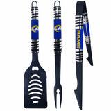Los Angeles Rams 3 pc Color BBQ Tool Set - Siskiyou Buckle - Flyclothing LLC