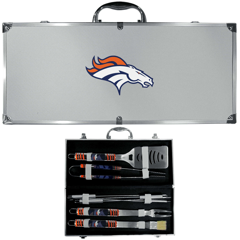 Denver Broncos 8 pc Tailgater BBQ Set - Siskiyou Buckle - Flyclothing LLC