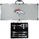 Denver Broncos 8 pc Tailgater BBQ Set - Siskiyou Buckle - Flyclothing LLC