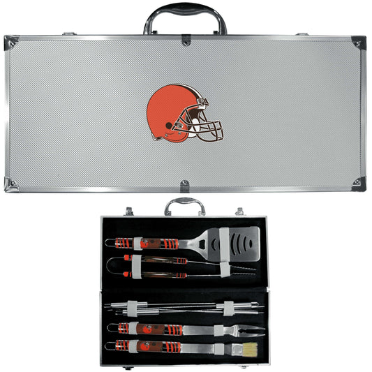Cleveland Browns 8 pc Tailgater BBQ Set - Siskiyou Buckle - Flyclothing LLC