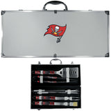 Tampa Bay Buccaneers 8 pc Tailgater BBQ Set - Siskiyou Buckle - Flyclothing LLC