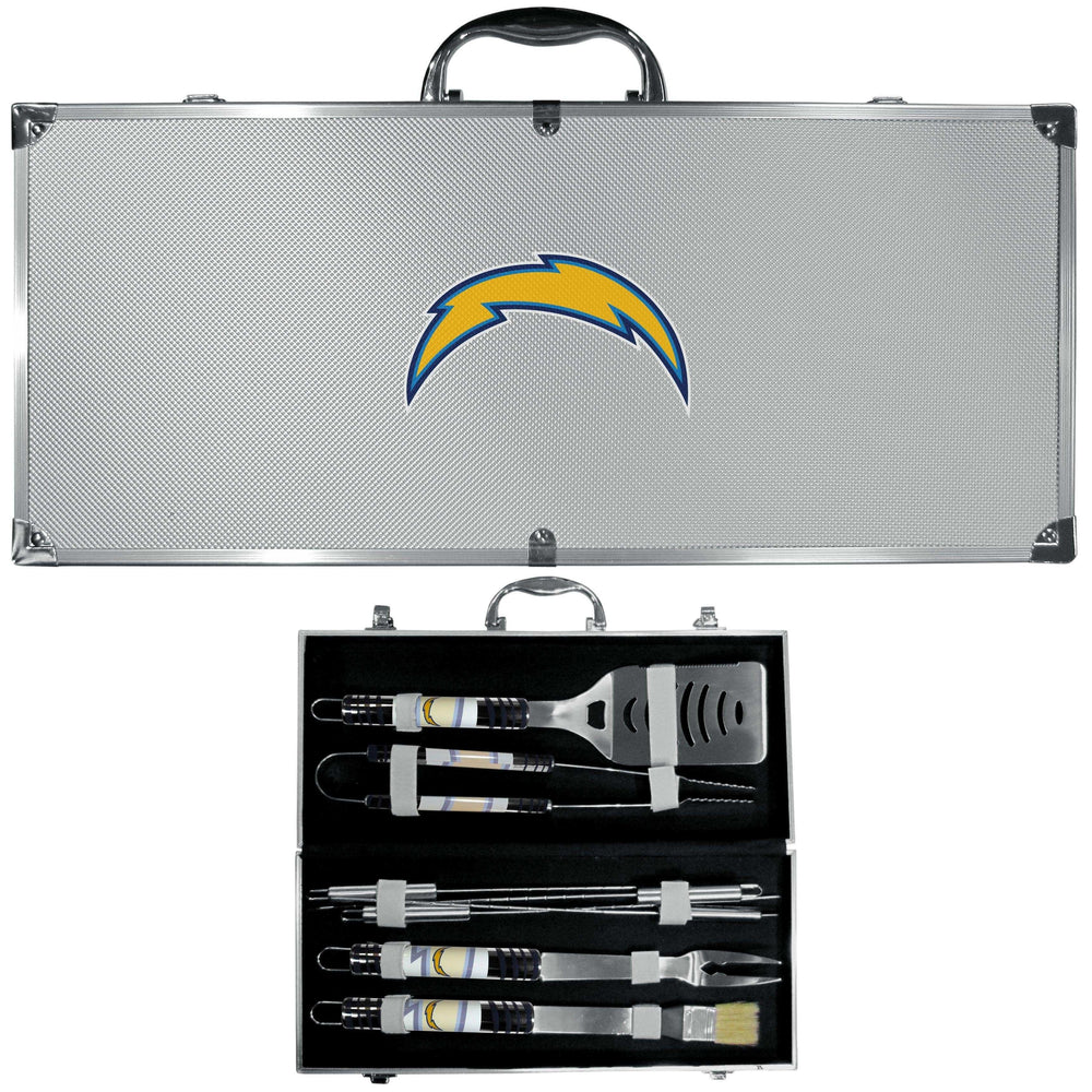 Los Angeles Chargers 8 pc Tailgater BBQ Set - Siskiyou Buckle - Flyclothing LLC