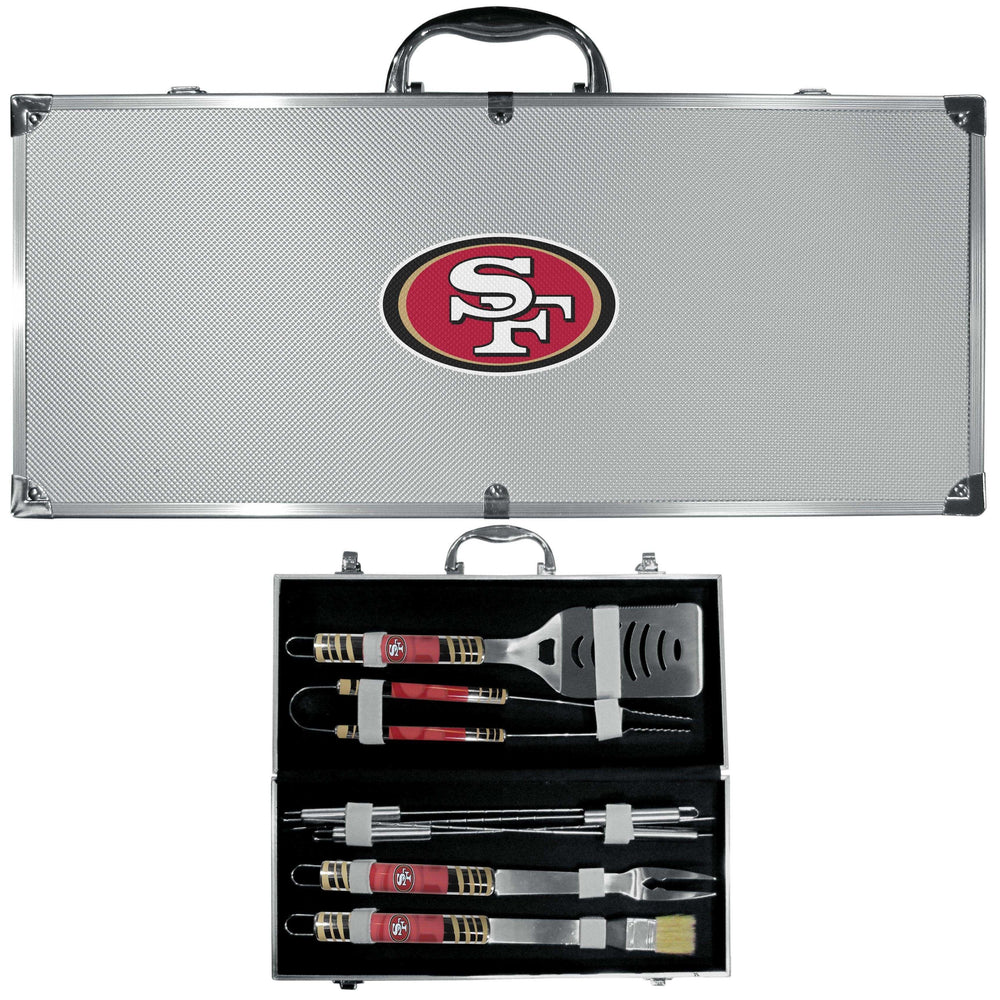 San Francisco 49ers 8 pc Tailgater BBQ Set - Siskiyou Buckle - Flyclothing LLC