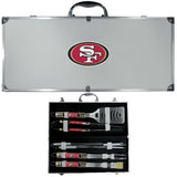San Francisco 49ers 8 pc Tailgater BBQ Set - Siskiyou Buckle - Flyclothing LLC