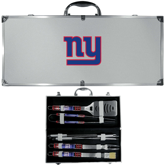 New York Giants 8 pc Tailgater BBQ Set - Siskiyou Buckle - Flyclothing LLC