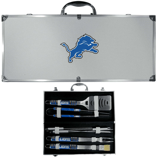 Detroit Lions 8 pc Tailgater BBQ Set - Siskiyou Buckle - Flyclothing LLC