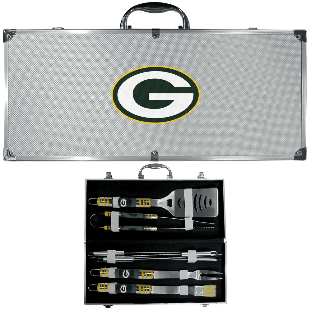 Green Bay Packers 8 pc Tailgater BBQ Set - Siskiyou Buckle - Flyclothing LLC