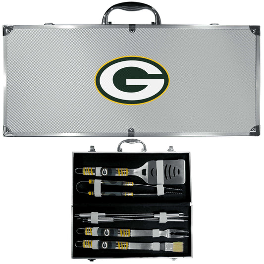 Green Bay Packers 8 pc Tailgater BBQ Set - Siskiyou Buckle - Flyclothing LLC