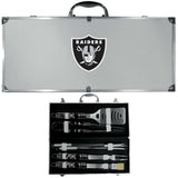 Las Vegas Raiders 8 pc Tailgater BBQ Set - Siskiyou Buckle - Flyclothing LLC