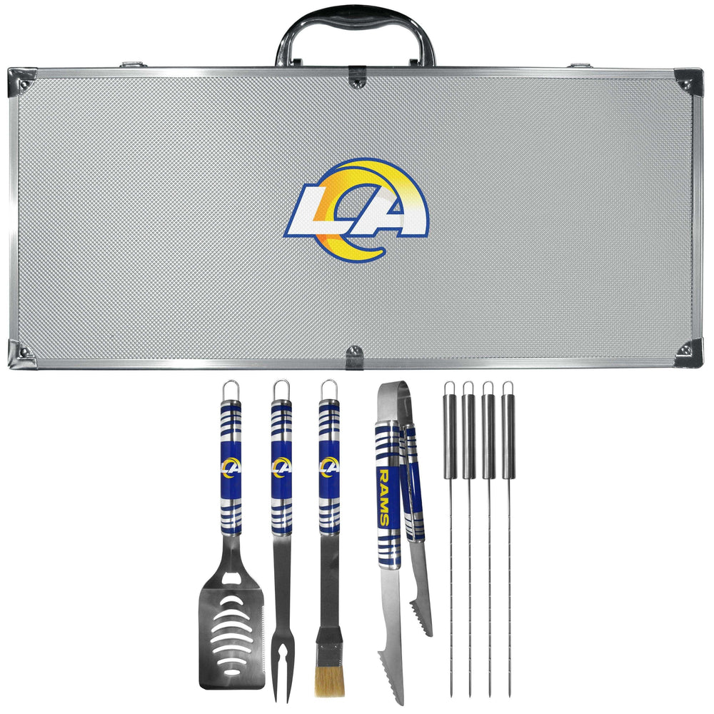 Los Angeles Rams 8 pc Tailgater BBQ Set - Siskiyou Buckle - Flyclothing LLC